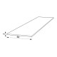 ALUMINUM FLAT BAR 60x2 ANODISED FLAT BAR PROFILES